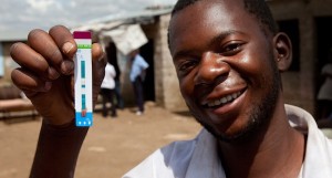 MWV is helping the Bill & Melinda Gates Foundation achieve more HIV negative test results like this one.